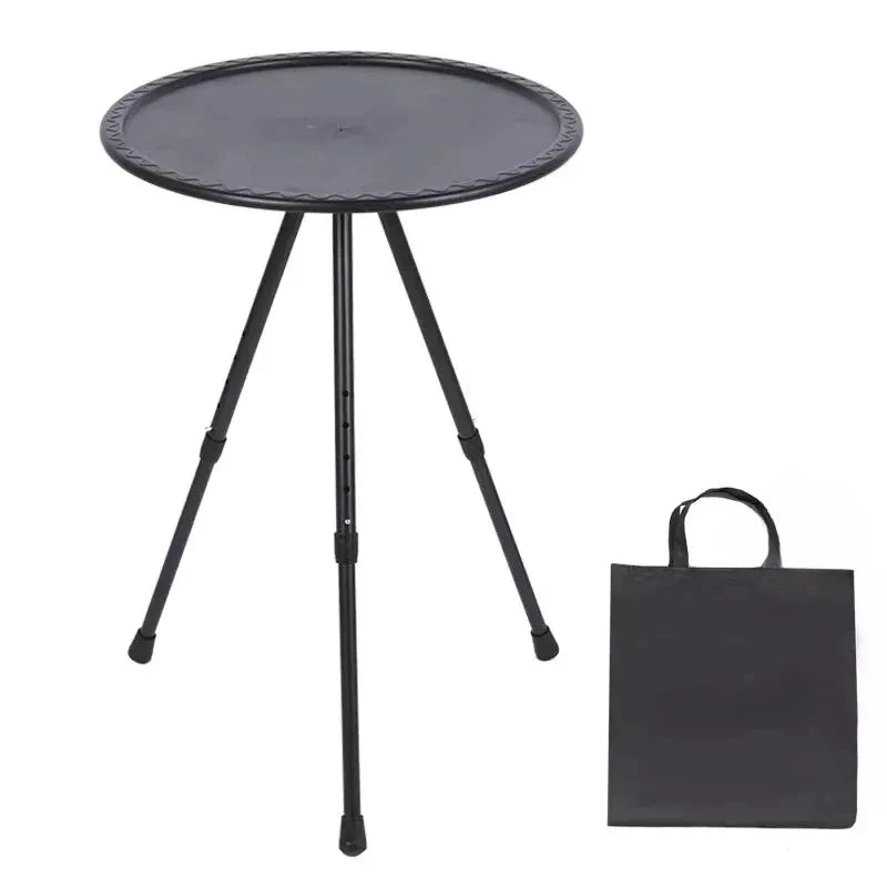 Tea Table Round Table Camping circular Outdoor Small Portable Leisure Ultra Lightweight Picnic Garden Mini Coffee Dining Tables